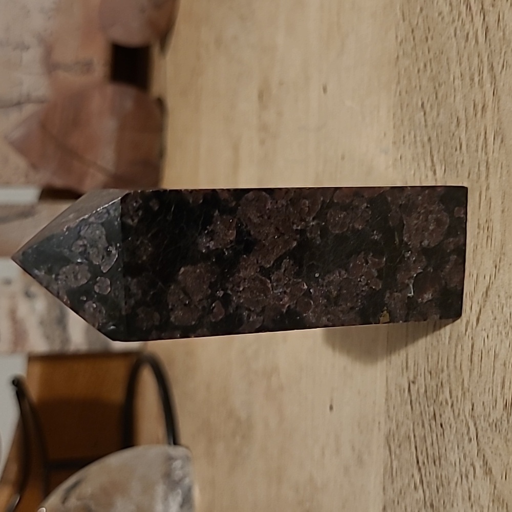 Garnet Astrophyllite Tower #1 - Picture 3 of 4